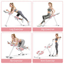 Ab Machine Abdominal Exercise Cruncher Trainer Body Shaper Gym Equipment Trainer